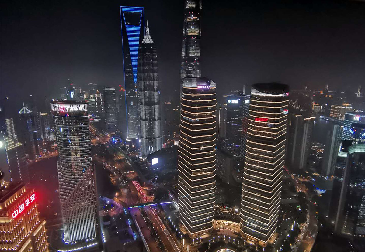 上海环球金融中心大厦使用中奥建筑模板5.6万张